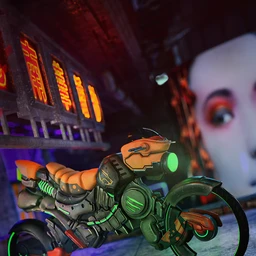 Afrofuturism Motorcycle