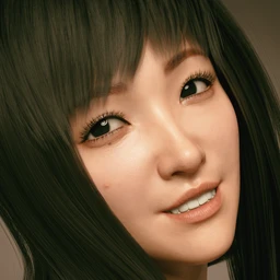 Alice Liu Character with Hair and Expressions for Genesis 8 Female