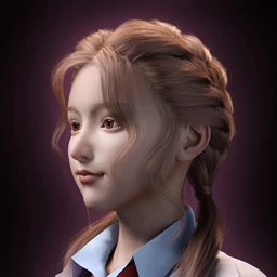 Anne Hair for Genesis 8 and 8.1 Females