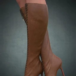 Ava High Heel Boots for Genesis 3, 8, and 8.1 Females