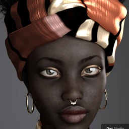 BD Oshun And Her Outfit For Genesis 8 Female
