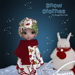 Boo Snow Clothes