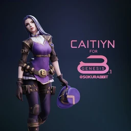 Caitlyn For Genesis 8 and 8.1 Female