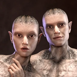 Calique and Calix HD for Genesis 8.1 Male