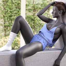 Chilling Out dforce outfit for Genesis 8 & 8.1 Females 01