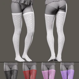 CNB Lace Stockings for Genesis 8 and 8.1 Females
