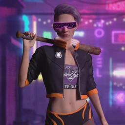 Cyber Fashion Outfit Set for Genesis 8 Females