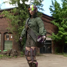 Cyber Girl Nakano Outfit and Hair for Genesis 8 Female