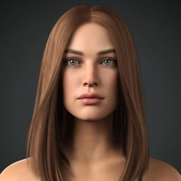 Dalila Hair For Genesis 8 and 8.1 Female