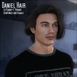 Daniel Hair L’Homme, La Femme, Gen 8 MaleFemale