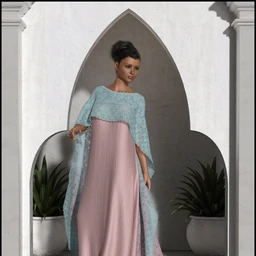 dForce – Long Train Cape – G8F