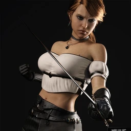 dForce Arvine Sword Outfit for Genesis 8 Female(s)