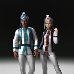 dForce Bai Outfit for Genesis 8 and 8.1 Male