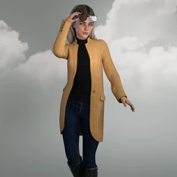 dForce Brookes Autumn Outfit for Genesis 8 Females