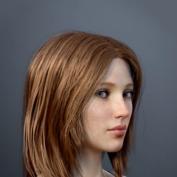 dForce Casual Hair for Genesis 8 and 8.1 Females
