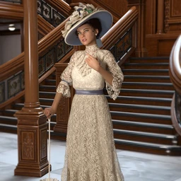 dForce Evaline Outfit for Genesis 8 and 8.1 Females