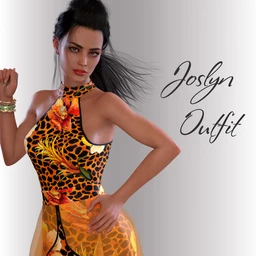 dForce Joslyn Candy Outfit for Genesis 8 Female