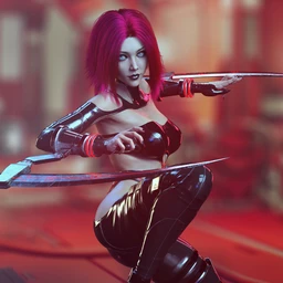 dForce Lyanna Hair for Genesis 8 and 8.1 Females