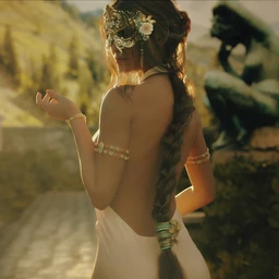 dForce Open Back Dress for Genesis 8 Female