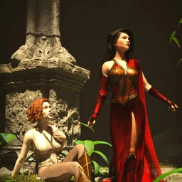 dForce Seraphine Wardrobe for Genesis 8 Female and Genesis 8.1 Female