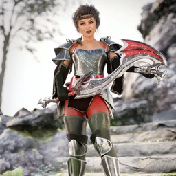 dForce Shadow Guard Outfit for Genesis 8 Female(s)
