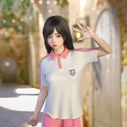 dForce SU Summer School Uniform for Genesis 8 and 8.1 Females