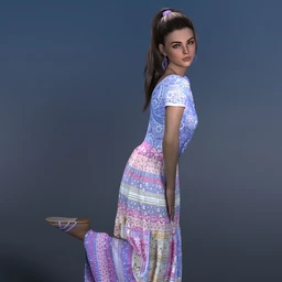 dForce Trudie Outfit for Genesis 8 and 8.1 Females