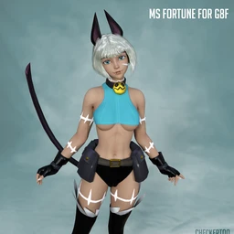 Felina and Ms Fortune Cosplay For G8F