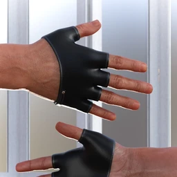 Fingerless Gloves for Genesis 8 Males