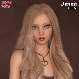 FXY Jenna Teen For Genesis 8 Female