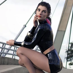 Gothic Style Outfit V3 for Genesis 8 and 8.1 Females Bundle