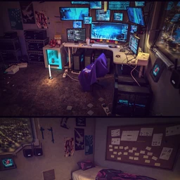 Hacker Hideout Room