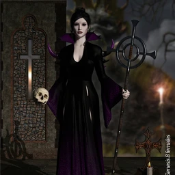 Hellvira dForce outfit for Genesis 8 Females