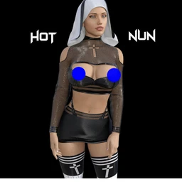 HOT NUN OUTFIT G8F