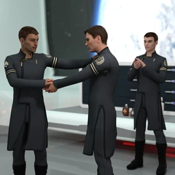 Human Interaction Poses for Genesis 8