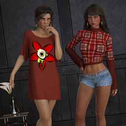 InStyle – dforce – Layered Tees – G8F