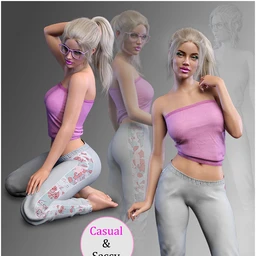 iV Casual Poses For Genesis 8 Female(s)
