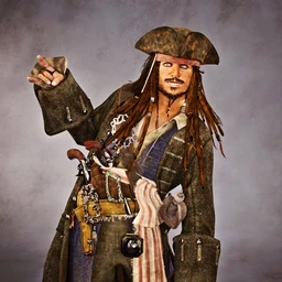 Jack Sparrow For Genesis 8 Male