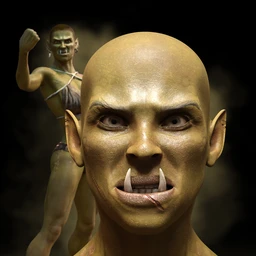 M3DVTO Vana the Ogre for Genesis 8.1 Female