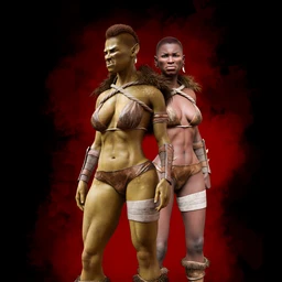 M3DVTO Warrior Outfit for Genesis 8 and 8.1 Females