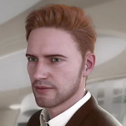 Martin Hair for Genesis 8 Males