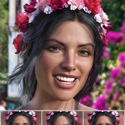 Mexican Girl Expressions for Genesis 8.1 Female and Rosa Maria 8.1