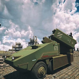 Missile Launcher Truck