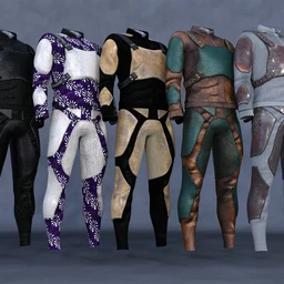 Panther Outfit for Genesis 8 and 8.1 Male Bundle