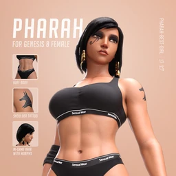 Pharah for Genesis 8 female
