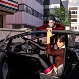 Photo Pose on Llamaghini Gallopngo for Genesis 8 and 8.1 Female