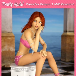 Pretty Model Poses for G3F and G8F