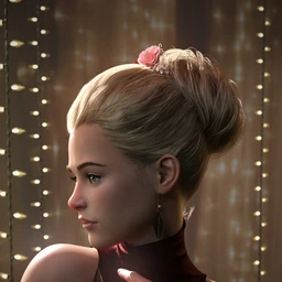 Rose Noel Updo for Genesis 8 and 8.1 Females