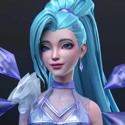 Seraphine K DA ALL OUT For Genesis 8 and 8.1 Female