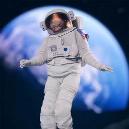 Space Explorer Suit for Genesis 8 and 8.1 Females